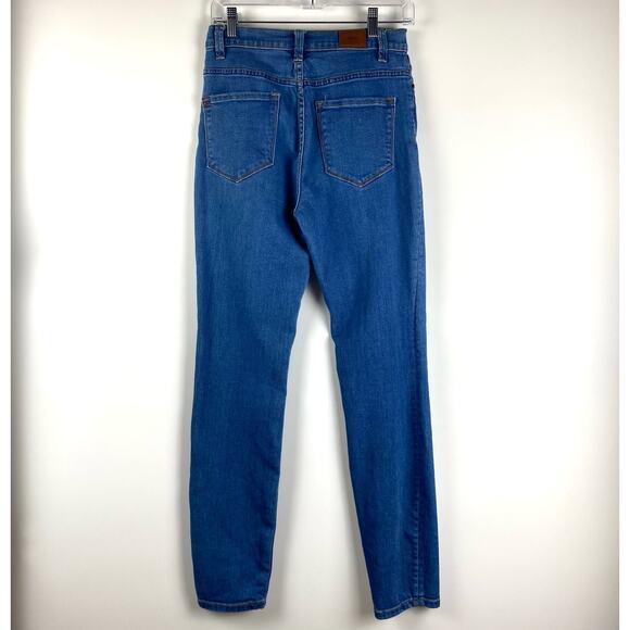 BDG Super High Rise Twig Ankle Jeans Medium Wash Womens Size 27 - Picture 9 of 11